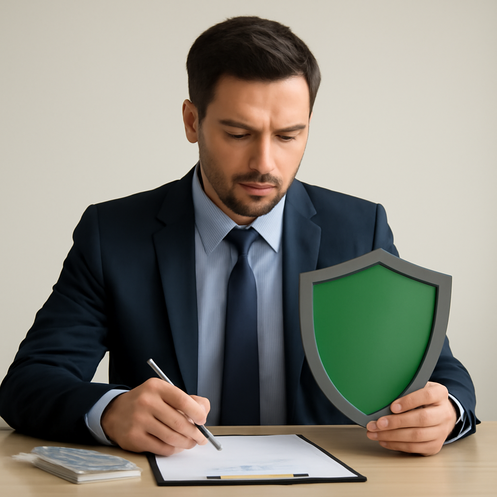Trader protecting capital with risk management strategies and stop loss orders